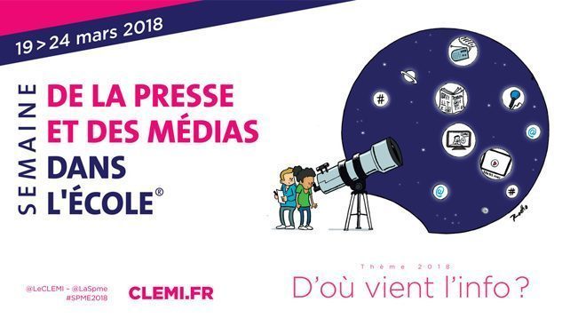 Semaine de la presse et des médias 2018 dans votre CDI