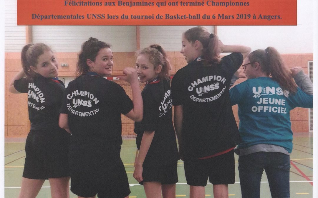 Qualification des benjamines filles à la compétition Académique à Laval le 20 Mars