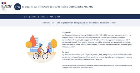 ASSR 1 et ASSR 2-> se préparer, s’entraîner